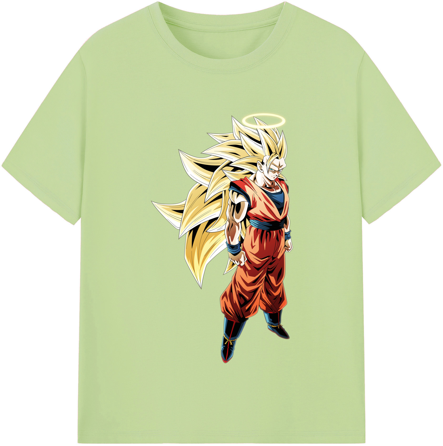 （画像用） ドラゴンボール 孫悟空（そん ごくう）Son Goku カカロット DRAGON BALL Kakarotto 綿100％半袖Tシャツ（フロントプリント）